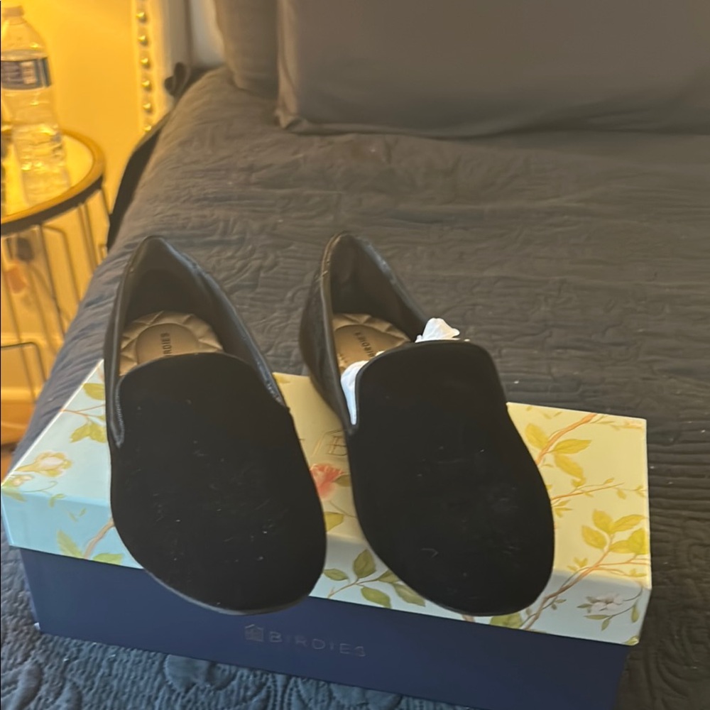 Birdies Black Flats Elegant Comfort